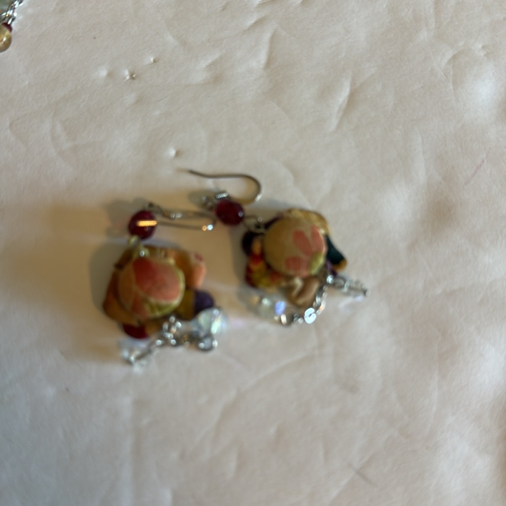 Bundle Of Japanese Hair Accessories and earrings Handmade - Picture 6 of 8